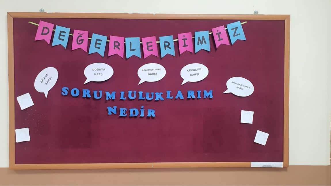 DEĞERLER EĞİTİMİNDE ARALIK AYININ DEĞERİ SORUMLULUK