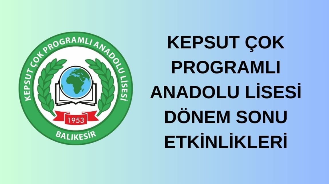 OKULUMUZDA ETKİNLİK DOLU DÖNEM SONU